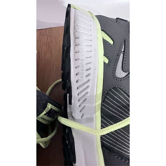 NIKE ANODYNE DS DARK GRAY YELLOW TRIM SNEAKER SHOES WOMENS SIZE 6.5 - Picture 5 of 11